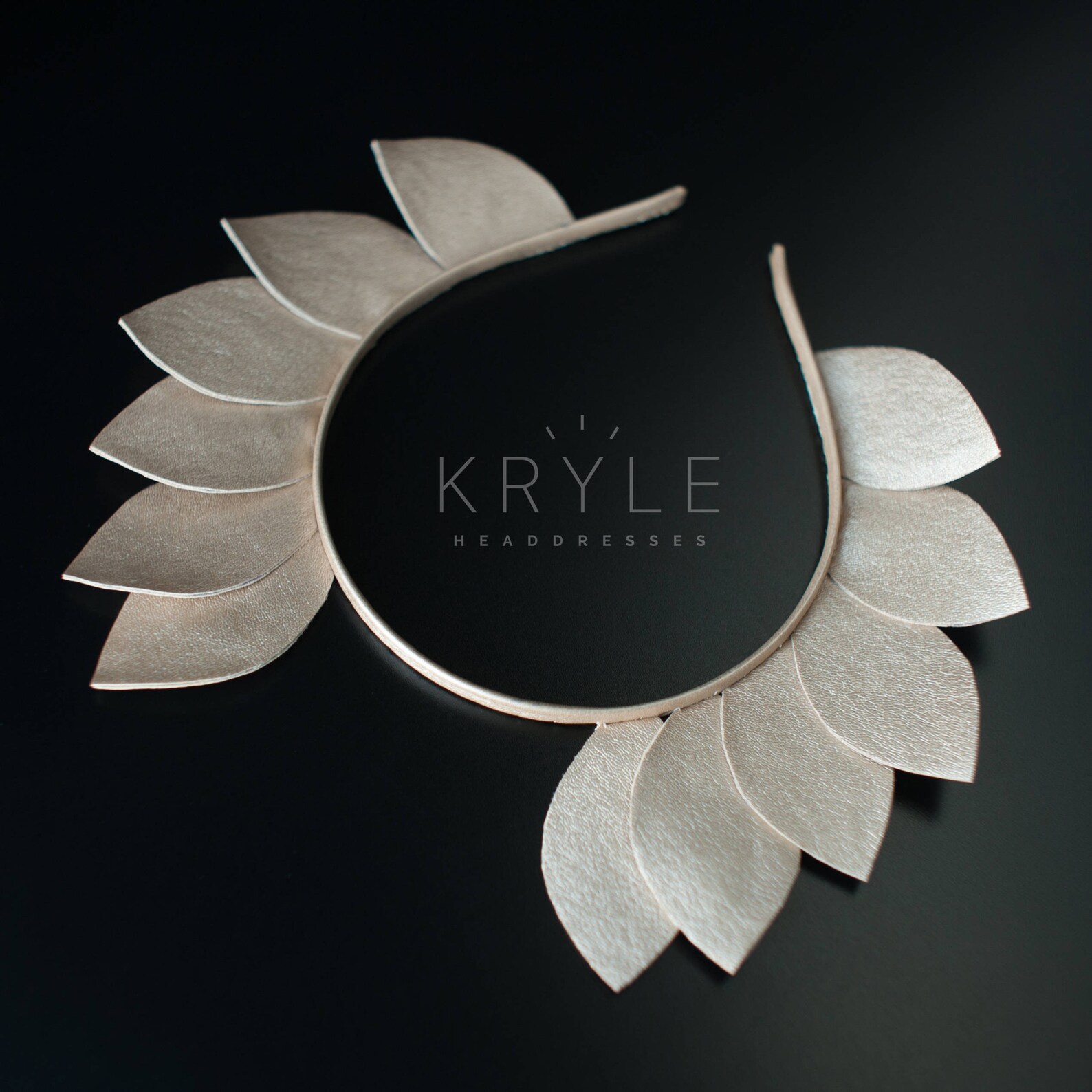 Gold Leaf Headband Gold Leaf Crown Gold Leaf Headpiece Etsy