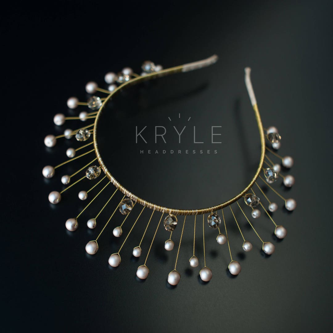 gold fairy headpiece