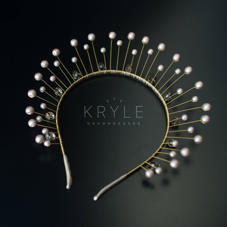 gold fairy headpiece