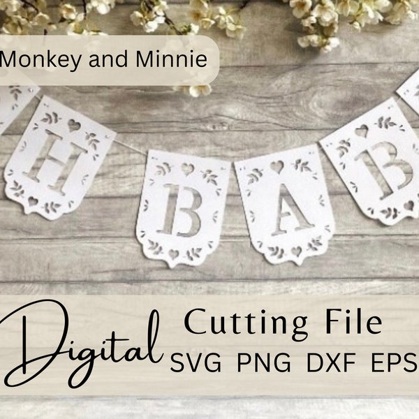 Oh Baby SVG, Baby Shower Banner, SVG Digital Download, DIY Baby Shower Decor