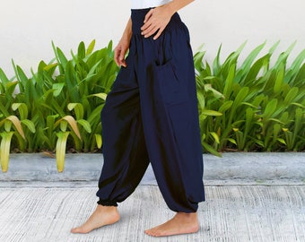 Losait Women Harem Pants Long Pants Classic Cozy Oversized Harem Pants 