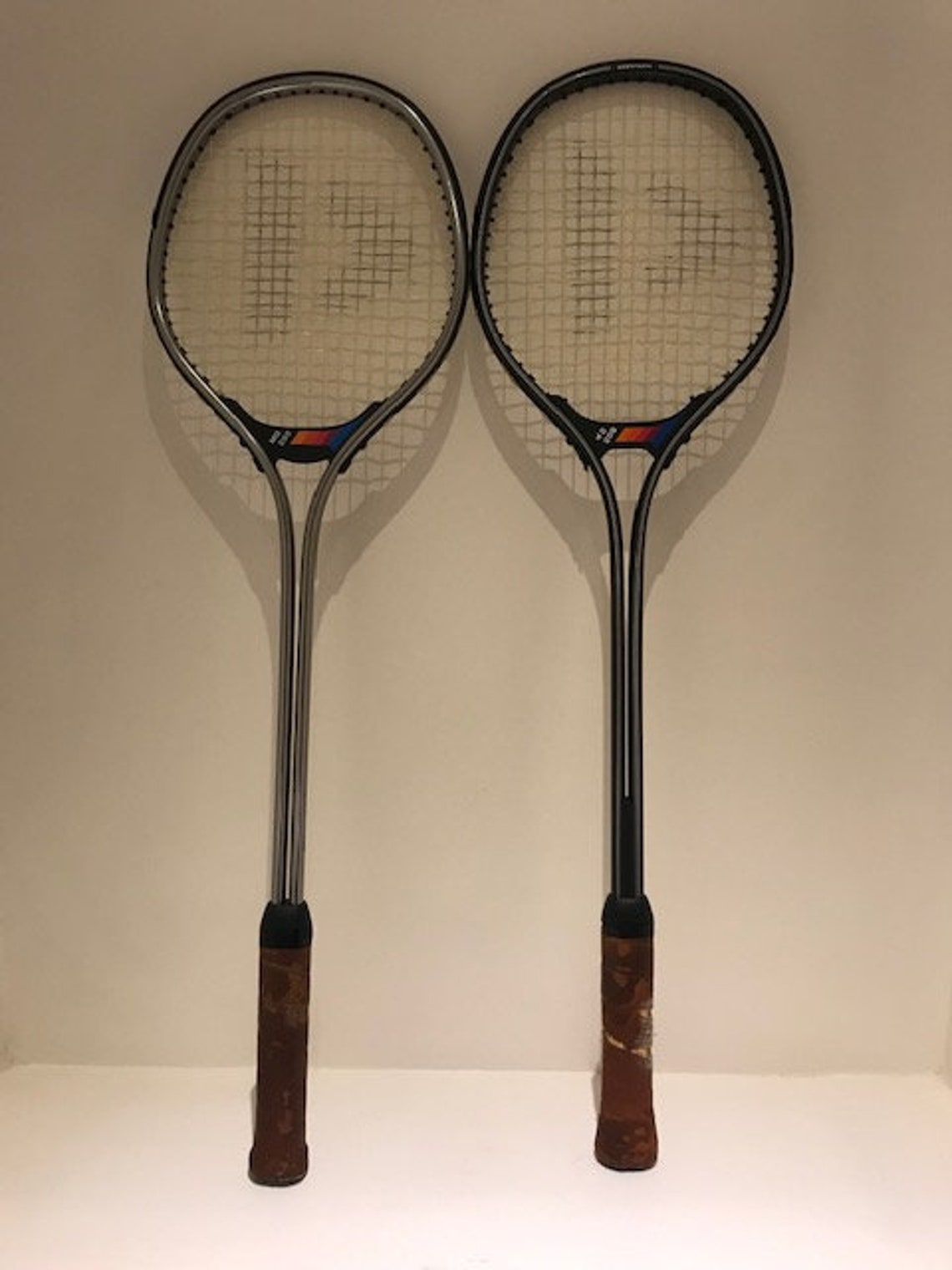 Vintage Donnay Squash Raquets Sports Room Trophy Room Racquets Etsy