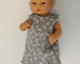 Une robe en coton pour 32 cm / 12.63'' Miniland Doll