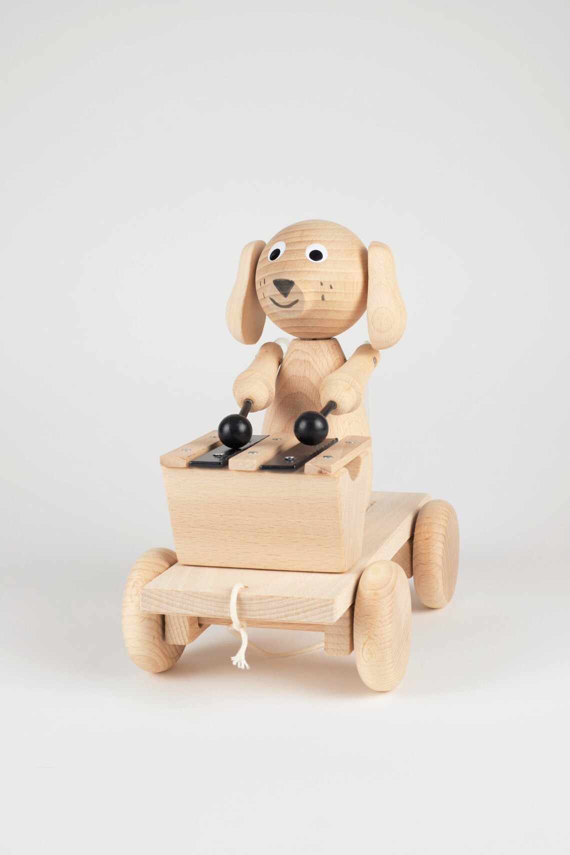 Xylophone Toy. Xylophone Dog. Wooden Xylophone Dog. Xylophone Etsy