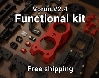 Voron V2.4R2 - ABS Functional Printed Parts Kit (Siboor, Formbot, LDO, Magicphoenix, Fysetc...)