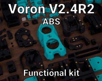 Voron V2.4R2 - ABS Functional Printed Parts Kit (Siboor, Formbot, LDO, Magicphoenix, Fysetc...)