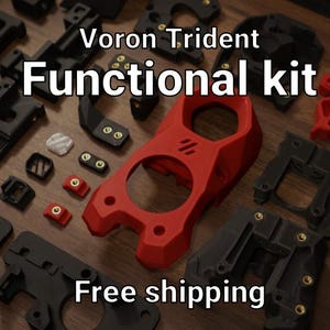 Voron Trident - Functional Printed Parts Kit (Siboor, Formbot, LDO, Magicphoenix, Fysetc...)