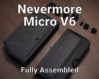 Fully Assembled - Carbon Fiber Nevermore Micro V6 Filter