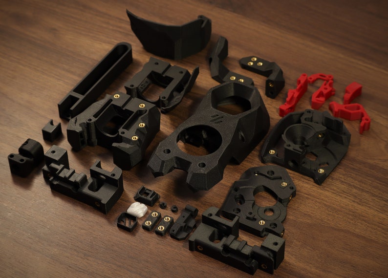 Kit Stealthburner/Clockwork - Nylon de fibra de carbono imagen 2