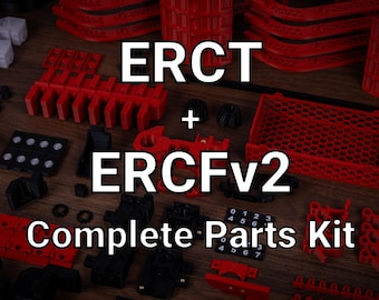 Enraged Rabbit Carrot Feeder ERCF + Cotton Tail ERCT - Complete Printed Parts Kit (Siboor, Fysetc, DFH, West3D...)