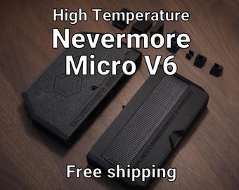 Piezas impresas para filtro Nevermore Micro V6 de fibra de carbono