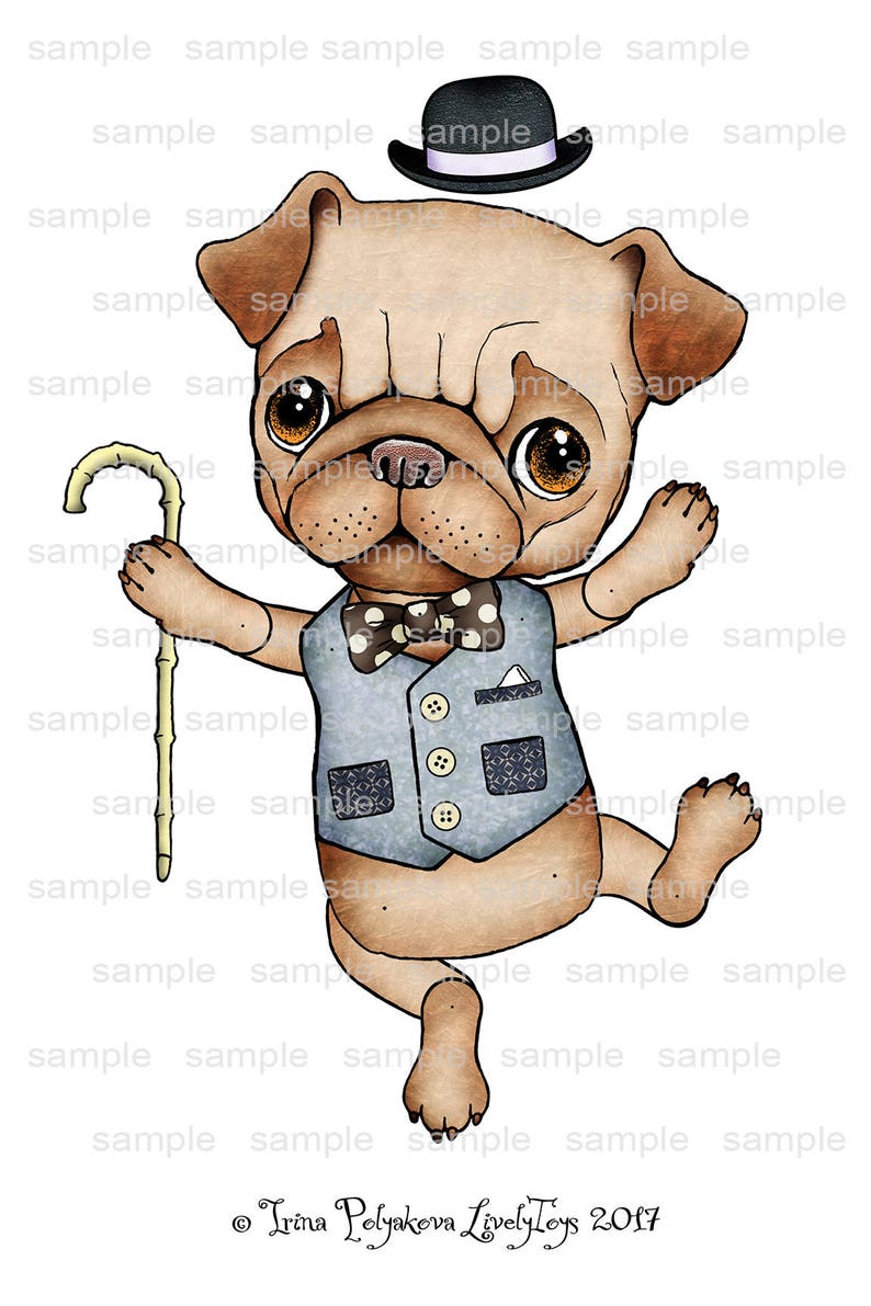 Download Animal Cut out jointed paper Puppet Dog Puppy doll pattern ...