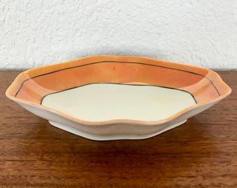 Beyer & Bock German Hand Painted Porcelain dish