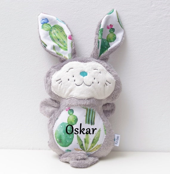 grey rabbit teddy
