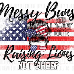 Raising Lions Not Sheep Set of 3 PNG Download (Digital Only)