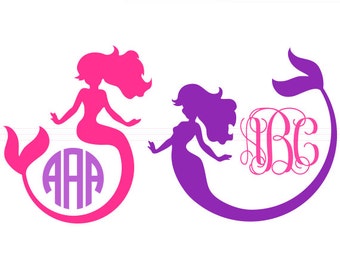 Mandala SVG Circle Monogram Frames Instant Download Cut ...
