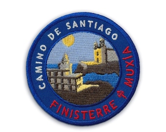 The Camino Finisterre & Muxía Patch // Camino De Santiago // Ships Worldwide