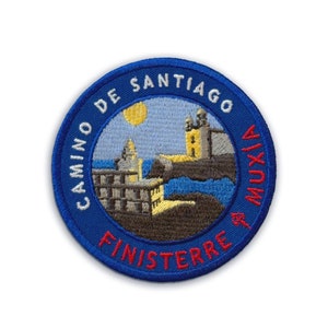 The Camino Finisterre & Muxía Patch // Camino De Santiago // Ships Worldwide