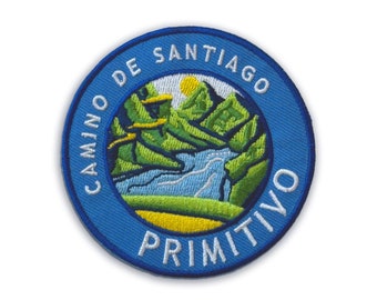 The Camino Primitivo Patch // Camino De Santiago // Ships Worldwide