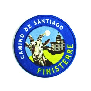 The Camino Finisterre Patch + Trail Map Card // Camino De Santiago // Ships Worldwide // Limited Edition