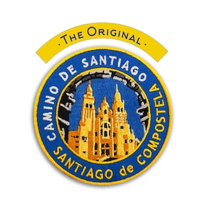 The Santiago de Compostela Iron-On Patch // Cathedral Santiago de Compostela • Global Shipping