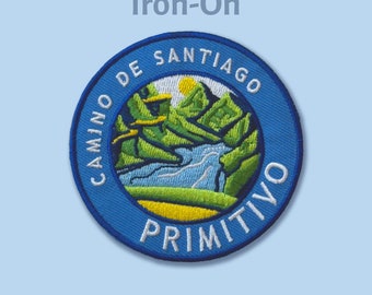 The Camino Primitivo Patch // Camino De Santiago // Ships Worldwide