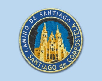 The Santiago de Compostela Iron-On Patch // Cathedral Santiago de Compostela • Global Shipping