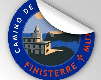 Camino De Santiago Sticker Decals // Durable & Weatherproof