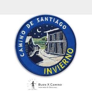 The Camino Invierno Patch // Camino De Santiago • Invierno • Global Shipping