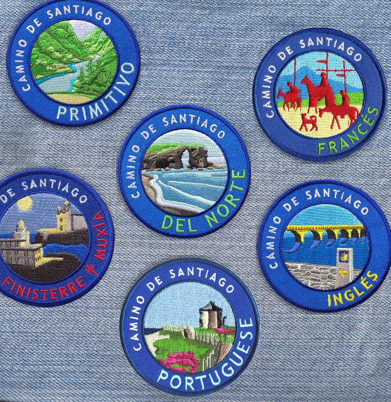 The Camino Del Norte Patch // Camino De Santiago // Ships Worldwide image 4