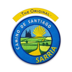 The Sarria Patch + Route Map // Camino de Santiago • Global Shipping