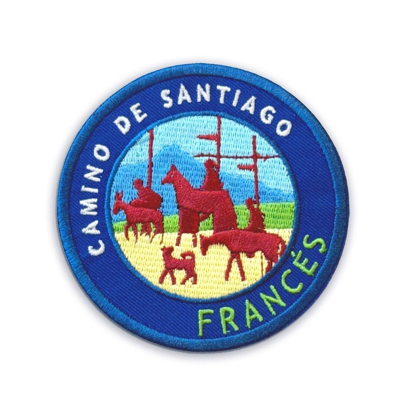 The Camino Francés Patch // Camino De Santiago // Ships Worldwide image 1