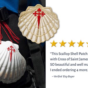 Vía de la Plata Patch // Camino De Santiago // Ships Worldwide image 9