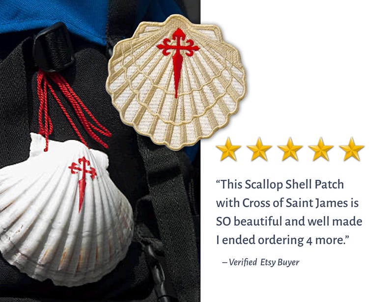 Vía de la Plata Patch // Camino De Santiago // Ships Worldwide image 9