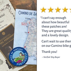 Vía de la Plata Patch // Camino De Santiago // Ships Worldwide image 5