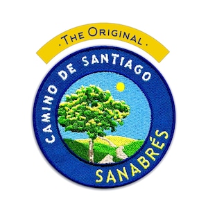 Camino Sanabrés Patch/Badge • Olive Tree of Life Embroidery