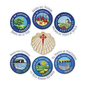 Vía de la Plata Patch // Camino De Santiago // Ships Worldwide image 10