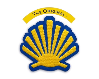Gold Shell Patch/Badge // Camino De Santiago