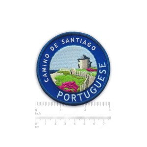 The Camino Portuguese Patch // Camino De Santiago Portugués Global Shipping image 2