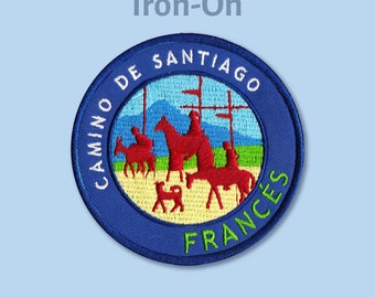 The Camino Francés Patch // Camino De Santiago // Ships Worldwide