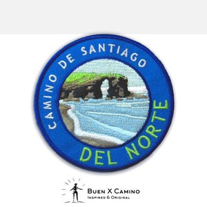 The Camino Del Norte Patch // Camino De Santiago // Ships Worldwide
