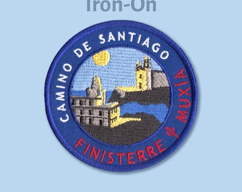 The Camino Finisterre & Muxía Patch // Camino De Santiago // Ships Worldwide