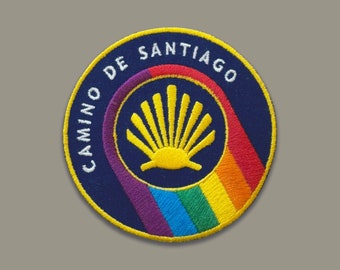 The Camino LGBTQ+ Patch // Camino De Santiago // Ships Worldwide