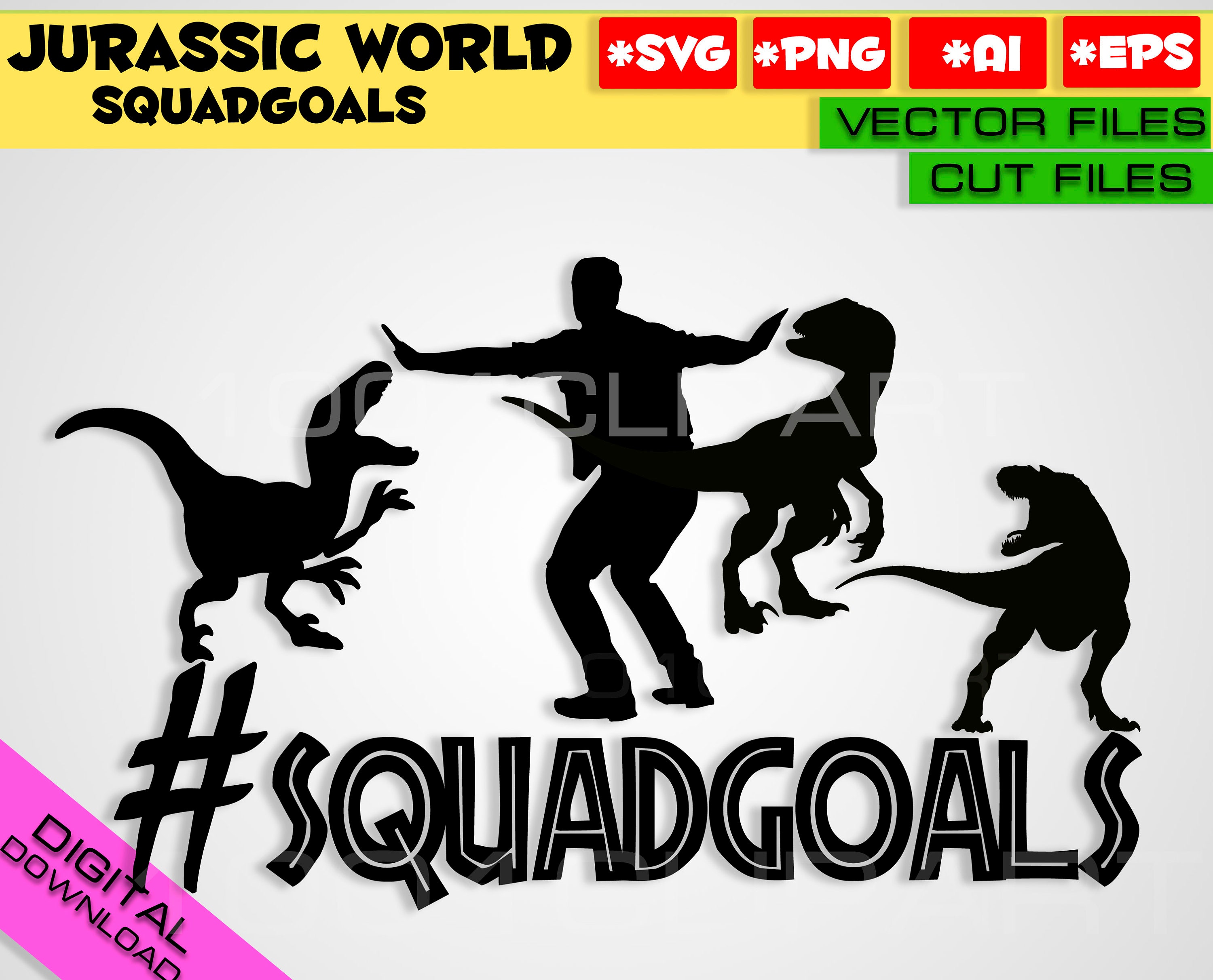 Download Jurassic Park svg Jurassic Park squadgoals svg silhouette ...