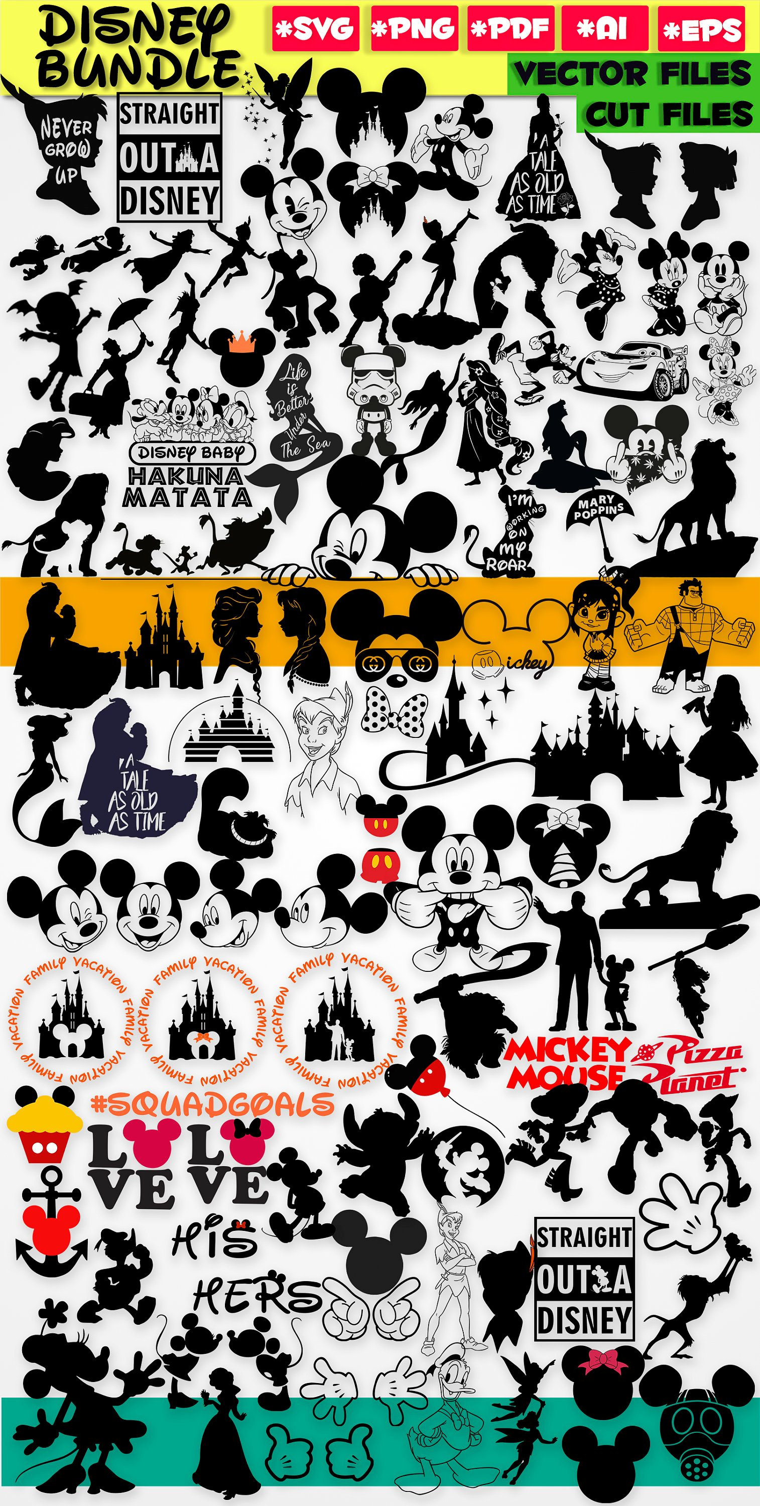 Free Free Disney Svg Bundle Free 802 SVG PNG EPS DXF File