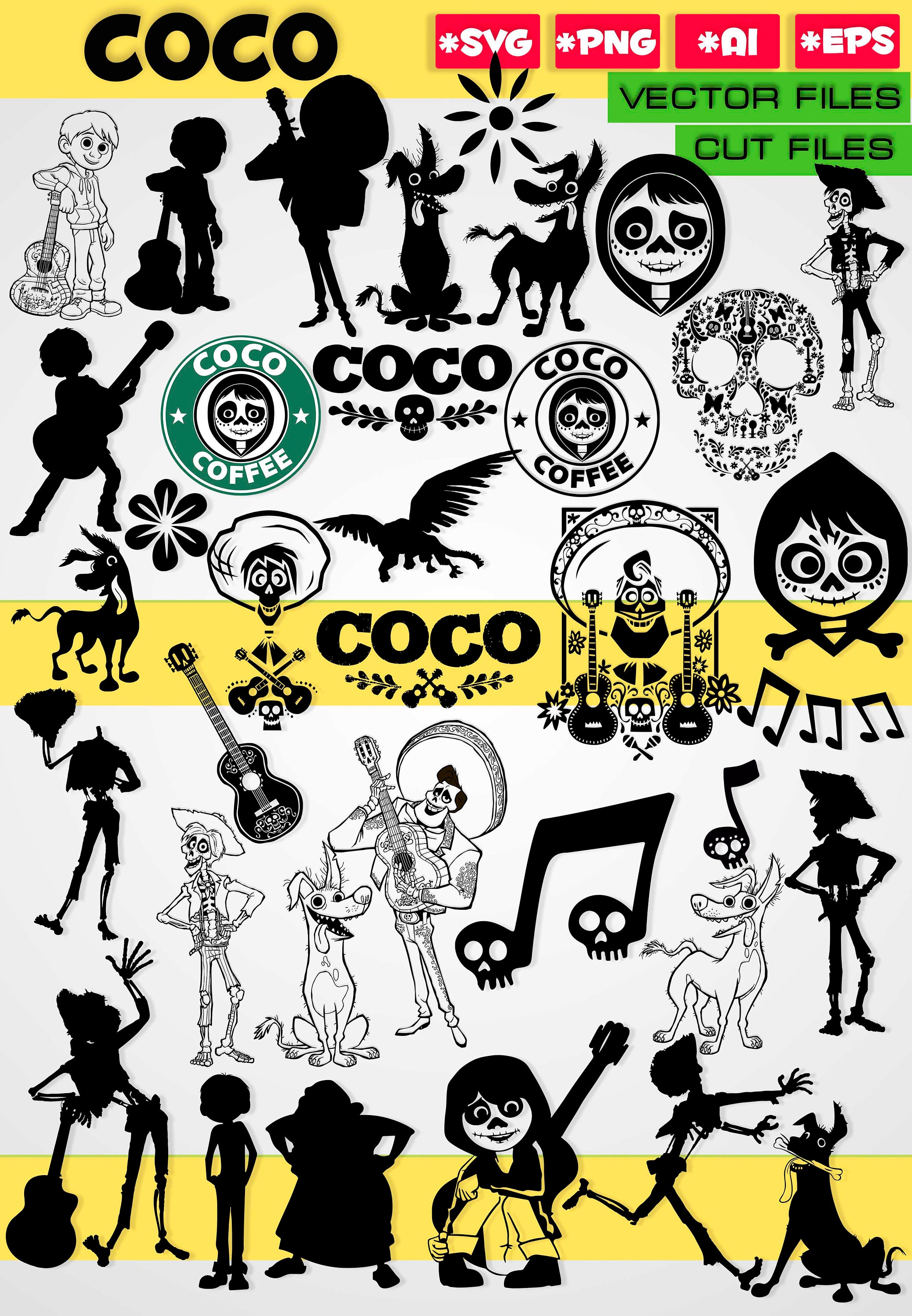 Free Free 327 Disney Coco Svg Free SVG PNG EPS DXF File