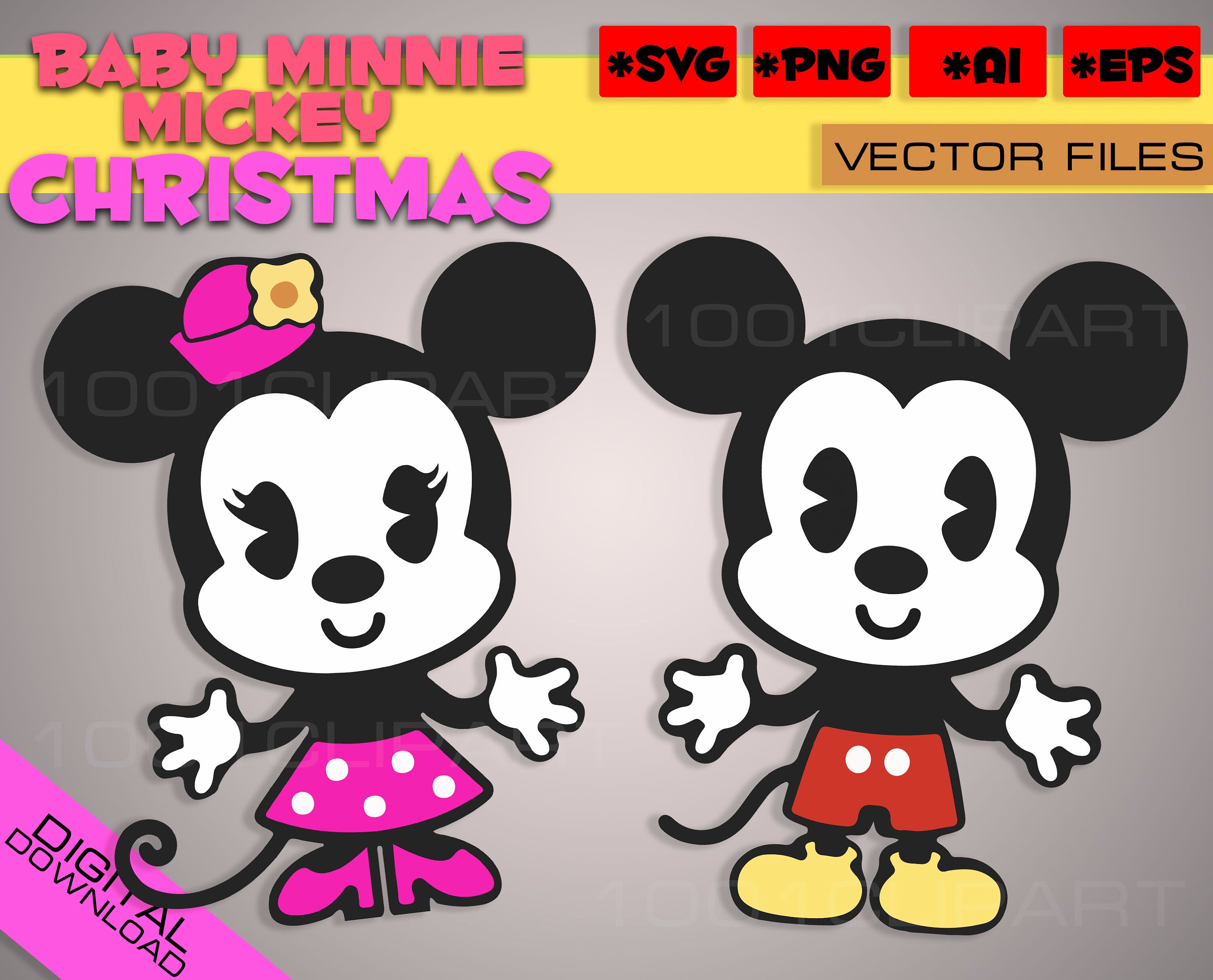 Download Baby Mickey minnie SVG Eps Png Ai Ear Hat SVG Disney Hat ...