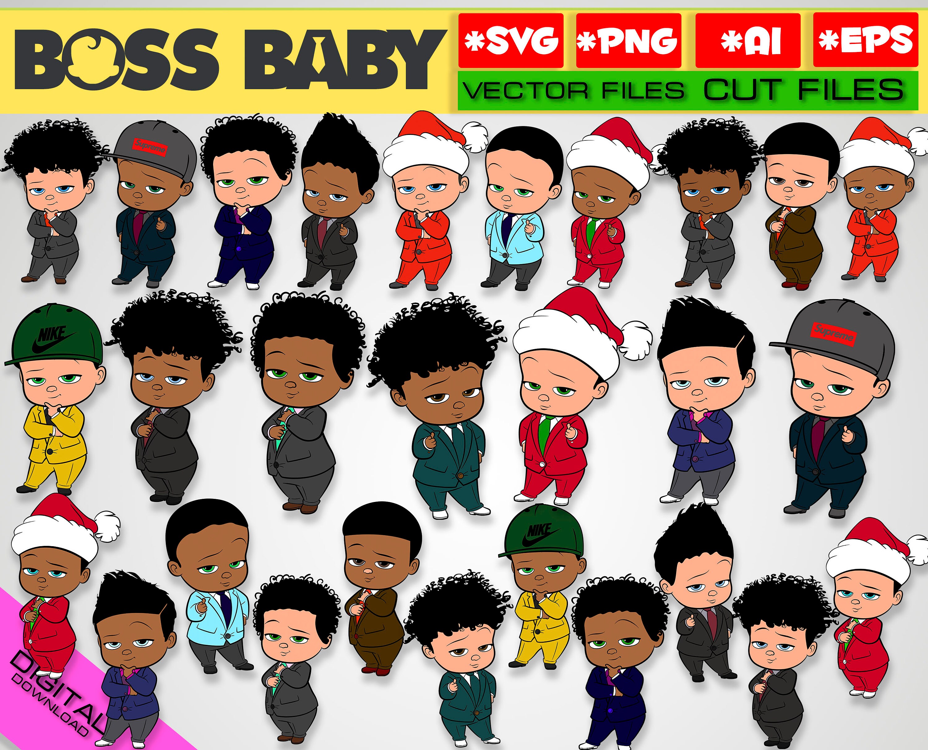Download The Boss Baby svg png boss baby svg boss baby party African | Etsy