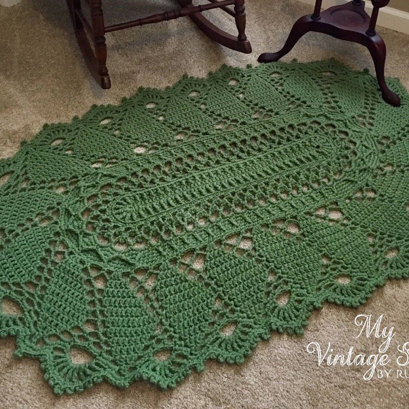 Doily Rug - Etsy