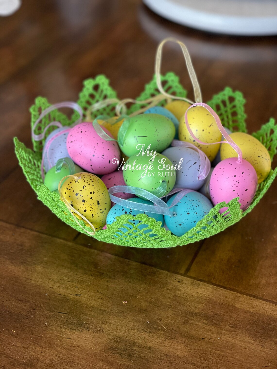 Crochet Lace Bowl Crochet Doily Bowl Spring Decor Lace Etsy
